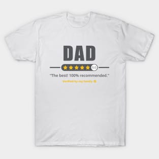 Five Stars Dad v2 T-Shirt